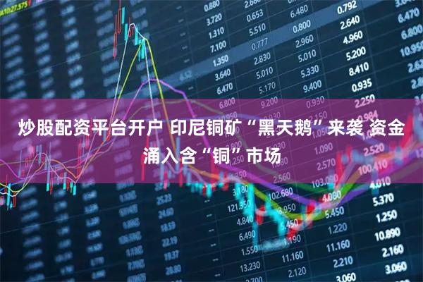 炒股配资平台开户 印尼铜矿“黑天鹅”来袭 资金涌入含“铜”市场